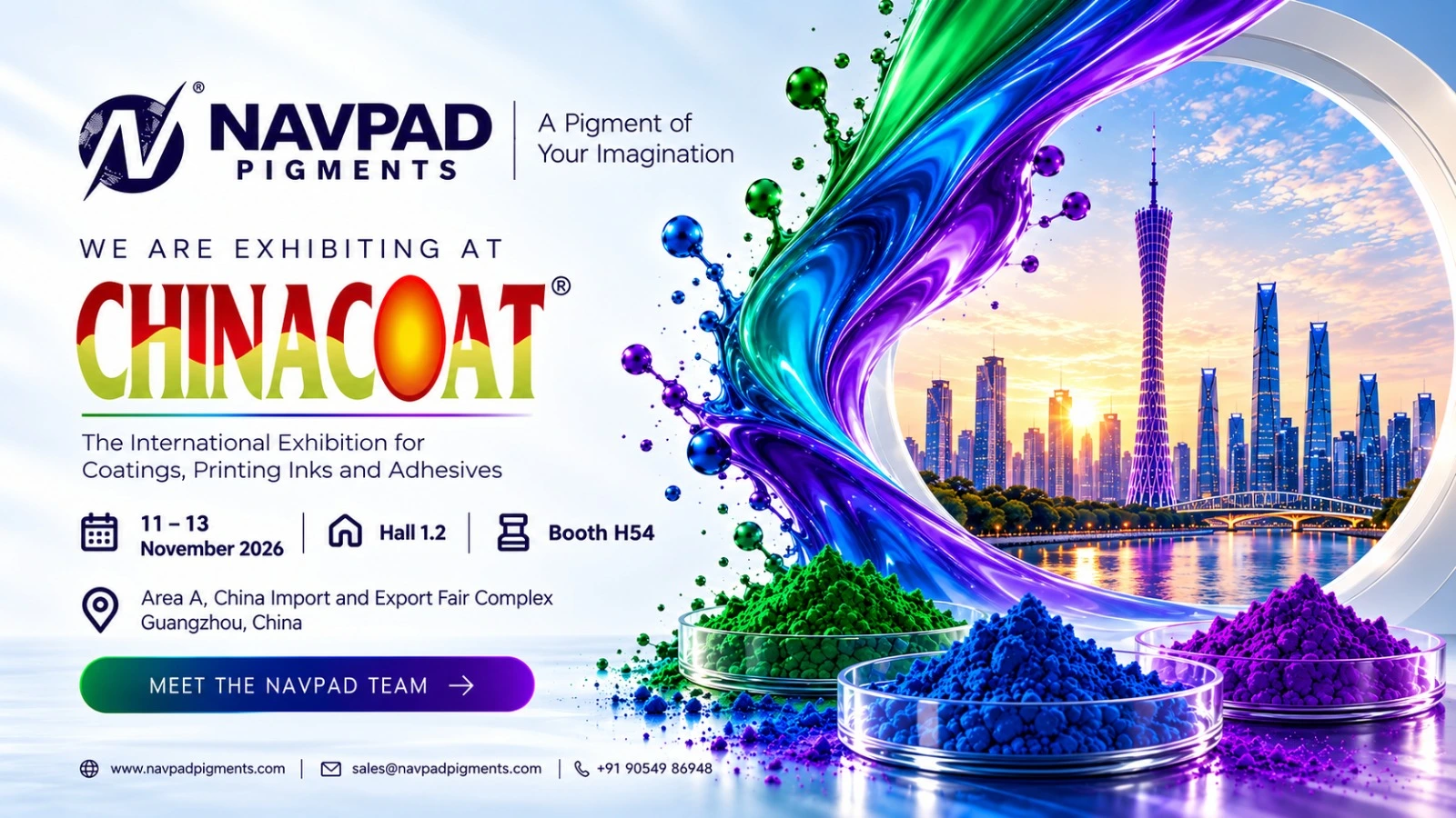 Navpad Pigments ChinaCoat 2026